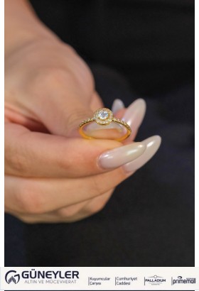 BAGET YÜZÜK 22 AYAR A049295