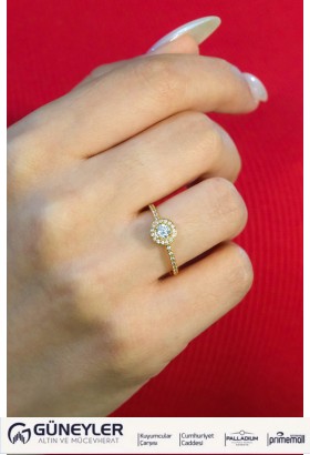 BAGET YÜZÜK 22 AYAR A049295