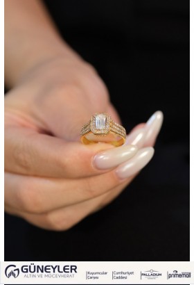 BAGET YÜZÜK 22 AYAR A068776