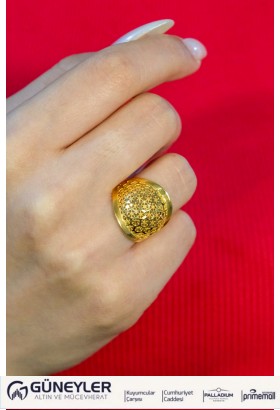 FANTAZİ YÜZÜK 22 AYAR A066818