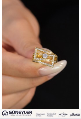 FANTAZİ YÜZÜK 22 AYAR A074989