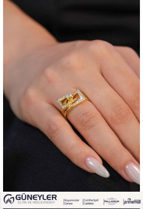 FANTAZİ YÜZÜK 22 AYAR A074989