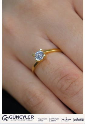 TEKTAŞ YÜZÜK 22 AYAR A073655