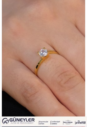 TEKTAŞ YÜZÜK 22 AYAR A073768