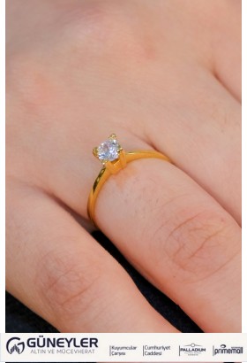 TEKTAŞ YÜZÜK 22 AYAR A073827