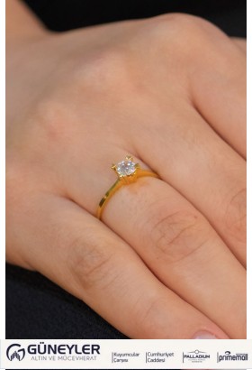 TEKTAŞ YÜZÜK 22 AYAR A073727