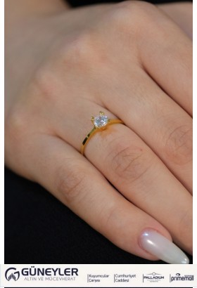 TEKTAŞ YÜZÜK 22 AYAR A073727