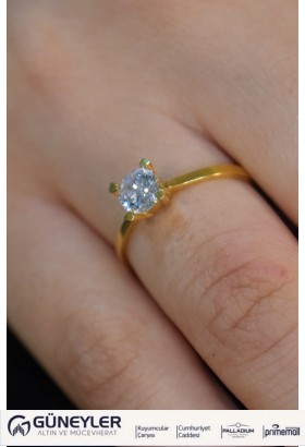 TEKTAŞ YÜZÜK 22 AYAR A073664