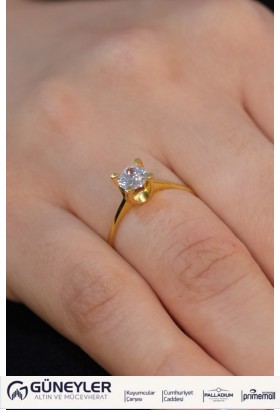 TEKTAŞ YÜZÜK 22 AYAR A073747