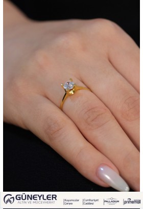 TEKTAŞ YÜZÜK 22 AYAR A073747