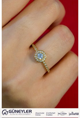 BAGET YÜZÜK 22 AYAR A049342