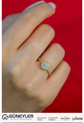 BAGET YÜZÜK 22 AYAR A049342