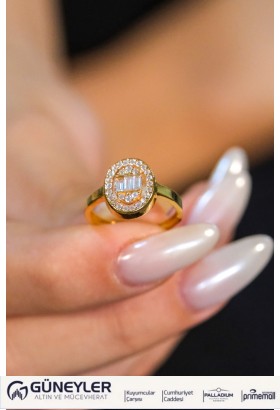 BAGET YÜZÜK 22 AYAR A076133 BAGET YÜZÜK 22 AYAR A076133
