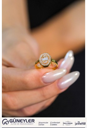 BAGET YÜZÜK 22 AYAR A076133 BAGET YÜZÜK 22 AYAR A076133