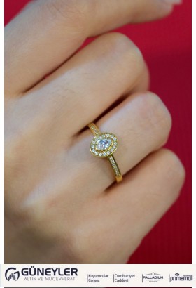 BAGET YÜZÜK 22 AYAR A049325