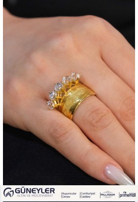 BEŞTAŞ ALYANS ÇİFT YÜZÜK 22 AYAR A031676