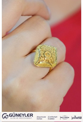 FANTAZİ YÜZÜK 22 AYAR A070142