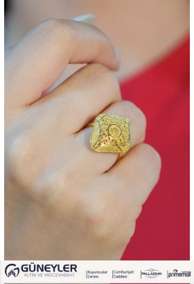 FANTAZİ YÜZÜK 22 AYAR A070142