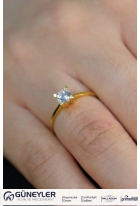 TEKTAŞ YÜZÜK 22 AYAR A073811