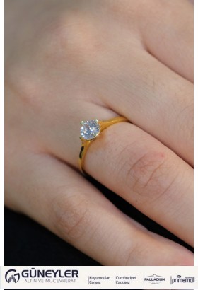 TEKTAŞ YÜZÜK 22 AYAR A073652