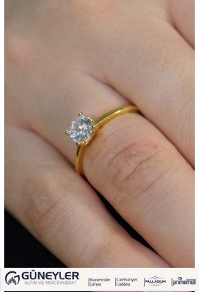 TEKTAŞ YÜZÜK 22 AYAR A073036