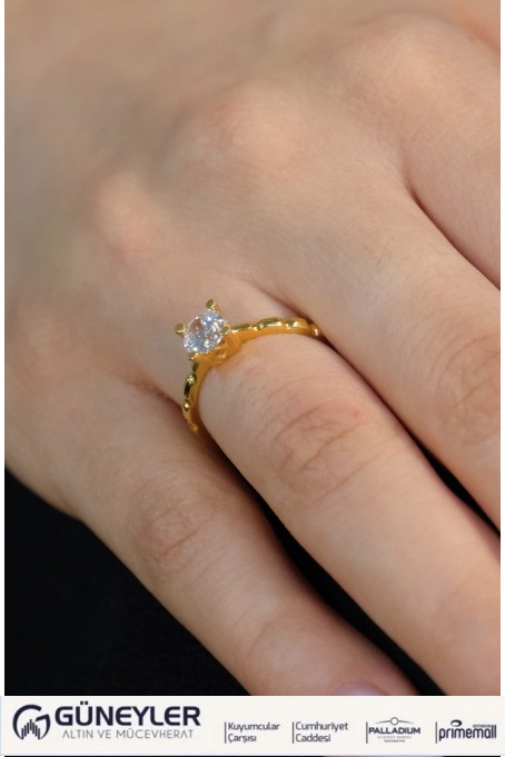 TEKTAŞ YÜZÜK 22 AYAR A073662