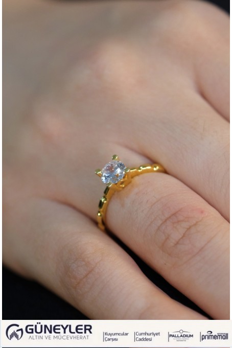 TEKTAŞ YÜZÜK 22 AYAR A073662