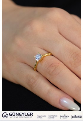 TEKTAŞ YÜZÜK 22 AYAR A073663