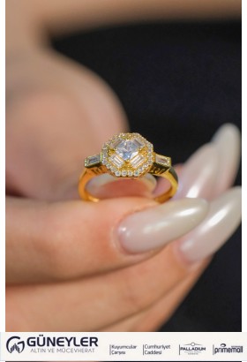 BAGET YÜZÜK 22 AYAR A058443