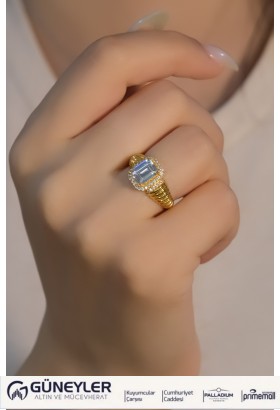 BAGET YÜZÜK 22 AYAR A072338