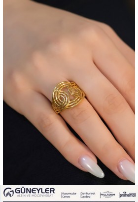 FANTAZİ YÜZÜK 22 AYAR A066742