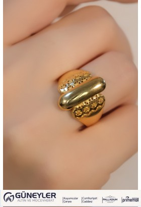 FANTAZİ YÜZÜK 22 AYAR A075542