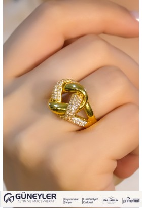 FANTAZİ YÜZÜK 22 AYAR A074988
