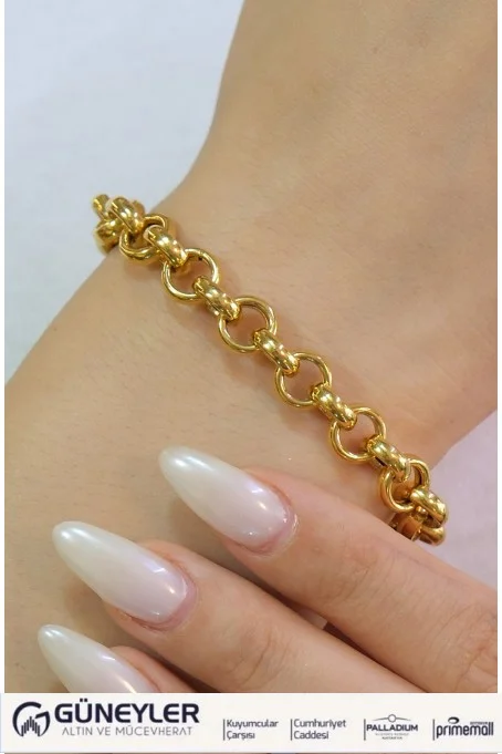 DOCH ZİNCİR BİLEKLİK 22 AYAR A076121