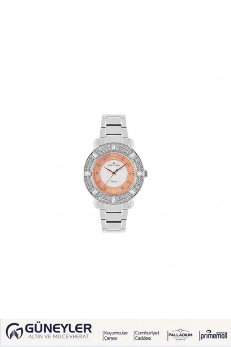 NACAR ÇELİK METAL BAND KADIN KOL SAATİ NC10-3930159-ARMS NACAR ÇELİK METAL BAND KADIN KOL SAATİ NC10-3930159-ARMS