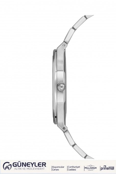 NACAR ÇELİK - PEMBE METAL BAND ERKEK KOL SAATİ NC34-290356-ESM