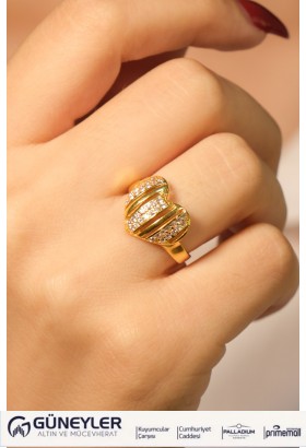 KALP MODEL YÜZÜK 22 AYAR A077156