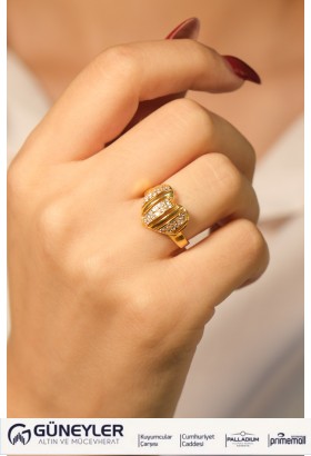 KALP MODEL YÜZÜK 22 AYAR A077156