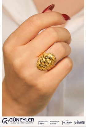 FANTAZİ YÜZÜK 22 AYAR A077212
