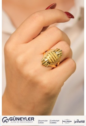 TASARIM YÜZÜK 22 AYAR A077219