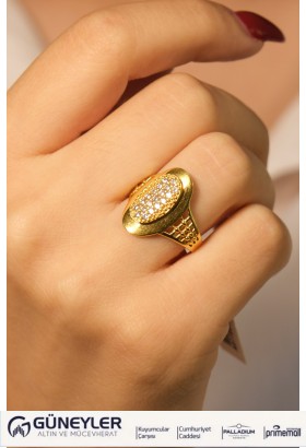 FANTAZİ YÜZÜK 22 AYAR A077229