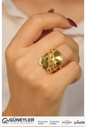 FANTAZİ YÜZÜK 22 AYAR A077242