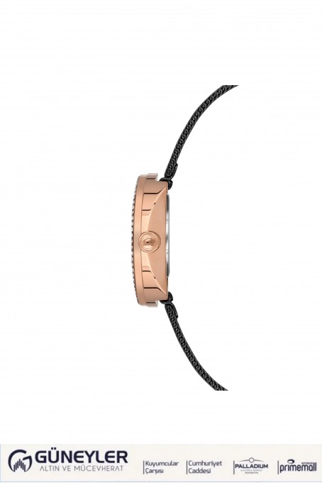 NACAR SİYAH HASIR BAND KADIN KOL SAATİ NC17-3920594-RBMS