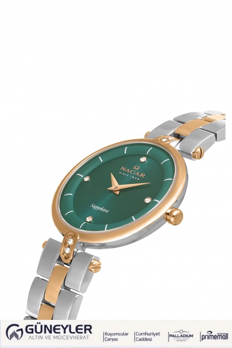 NACAR ÇELİK - PEMBE METAL BAND KADIN KOL SAATİ NC34-39C714-ENMS NACAR ÇELİK - PEMBE METAL BAND KADIN KOL SAATİ NC34-39C714-ENMS