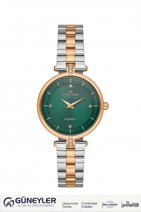 NACAR ÇELİK - PEMBE METAL BAND KADIN KOL SAATİ NC34-39C714-ENMS NACAR ÇELİK - PEMBE METAL BAND KADIN KOL SAATİ NC34-39C714-ENMS