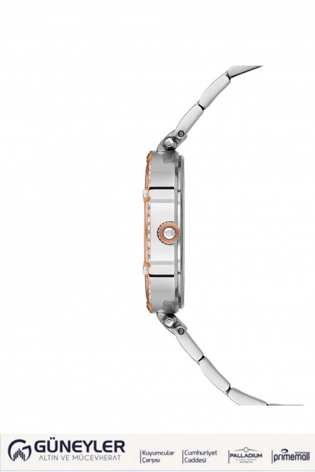 NACAR ÇELİK - PEMBE METAL BAND KADIN KOL SAATİ NC34-39B662-EGMS