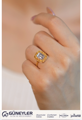 BAGET YÜZÜK 22 AYAR A077164