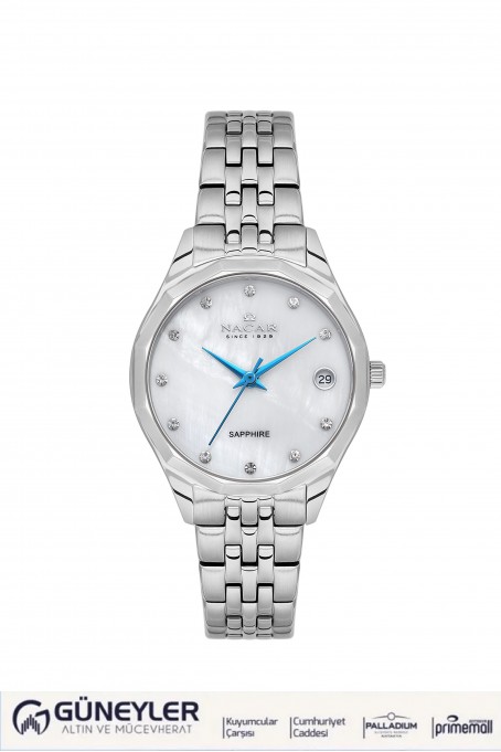 NACAR ÇELİK METAL BAND KADIN KOL SAATİ NC34-39B715-ASMS