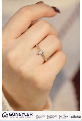 TEKTAŞ YÜZÜK 22 AYAR A049357 TEKTAŞ YÜZÜK 22 AYAR A049357