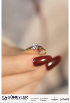 TEKTAŞ YÜZÜK 22 AYAR A073752 TEKTAŞ YÜZÜK 22 AYAR A073752